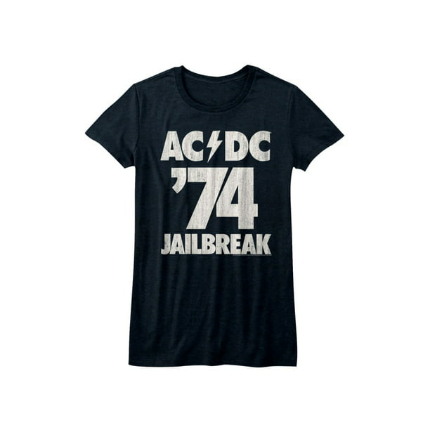 AC/DC 74 Jailbreak Shirt S-XXL ACDC Rock Band Official T-Shirt